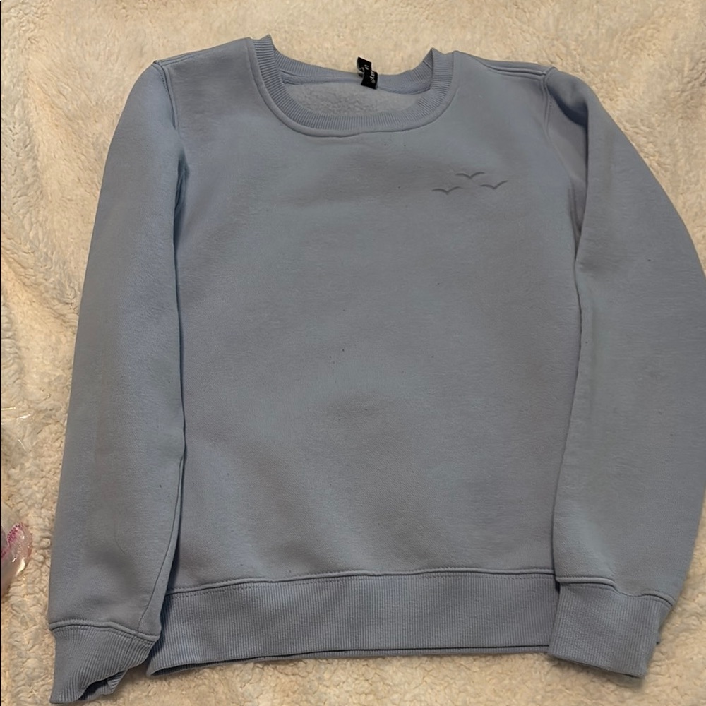 Lazypants Blue Crewneck Sweatshirt Classic Design